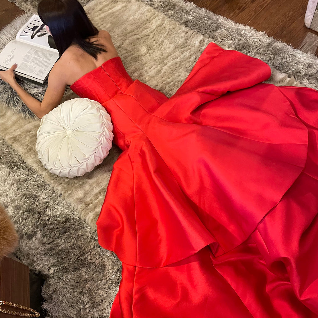 Ruby Red Evening Gown Divas and Devils HOUSE of STYLE Ruby Red Evening Gown Divas and Devils HOUSE of STYLE