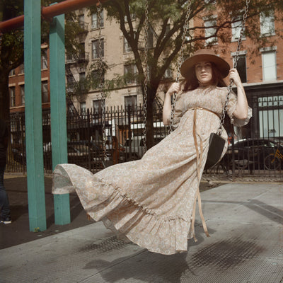 Ultra Femme Vintage Flow Maxi Dress