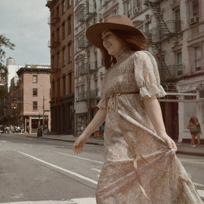 Ultra Femme Vintage Flow Maxi Dress