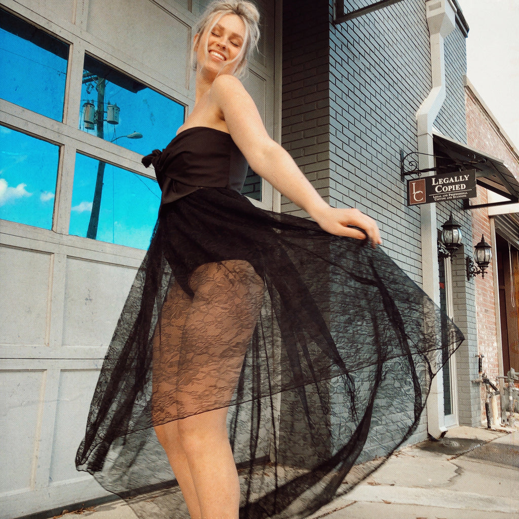 all tied up sheer dress Jersey Splicing Satin Tie-Up Maxi Dress Violet Aurora