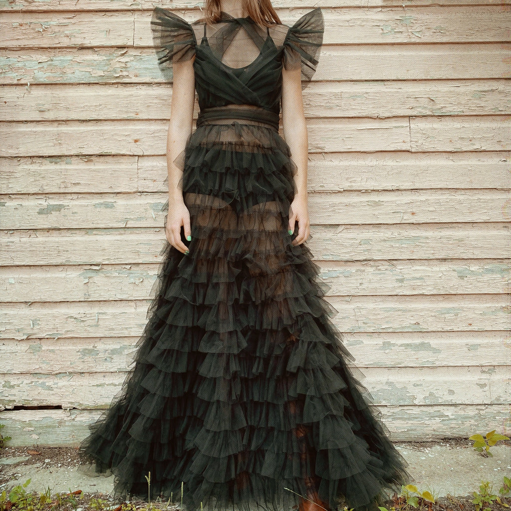 In All It’s Glory Tulle Gown