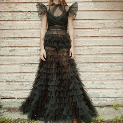 In All It’s Glory Tulle Gown